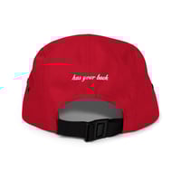 Image 5 of 5 Panel Cap - God has your back 