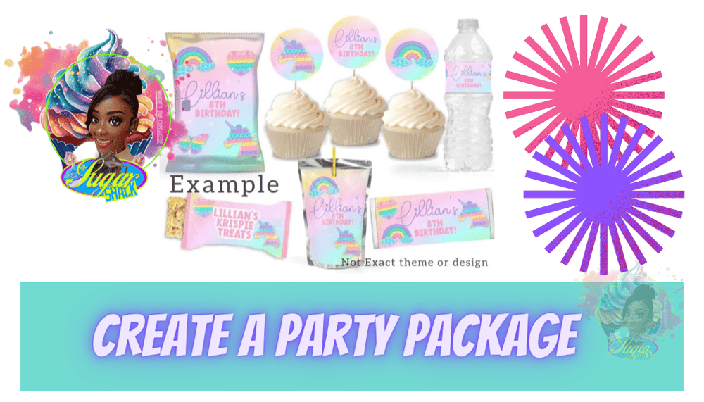 Image of Create A Party Package