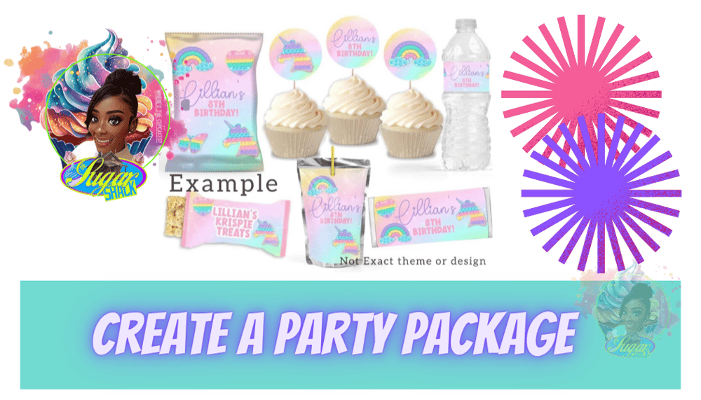 Image of Create A Party Package