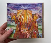 Image 2 of Highland Cow Card