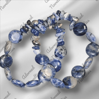 Image 3 of ANA826213 Monnaie Sodalite Stone Set