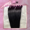 Straight Bundles + HD Lace Closure