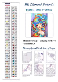 Image 6 of Eternal springs - Longing for Love Full Size Diamond Painting by RomantzArt