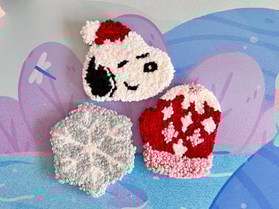 Image of Mug Rugs - Winter Collection