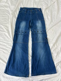 Image 2 of Vintage flared jeans // 38