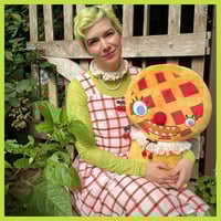 Image 1 of BIG Cherry Pie Plush toy