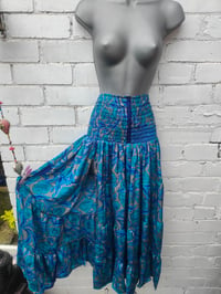 Image 2 of Zara Split Skirt- BLUES