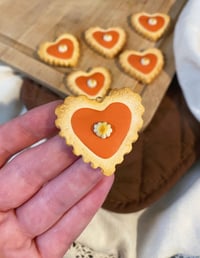 Image 2 of Pumpkin Heart Tarts