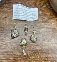 Image 5 of (16pc) Custom Crystal Healing Hair Charms ✨