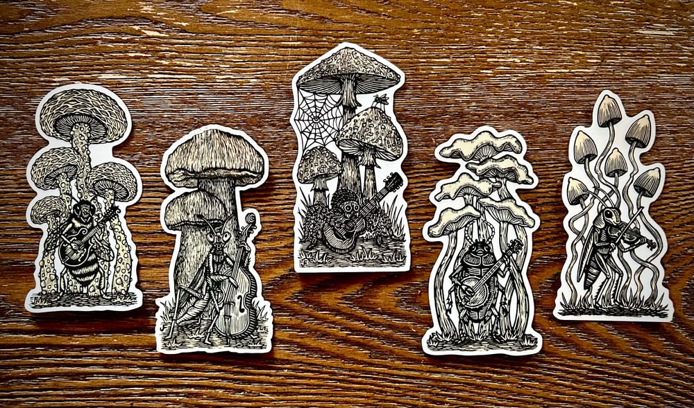 Image of Bluegrass Insect stickers