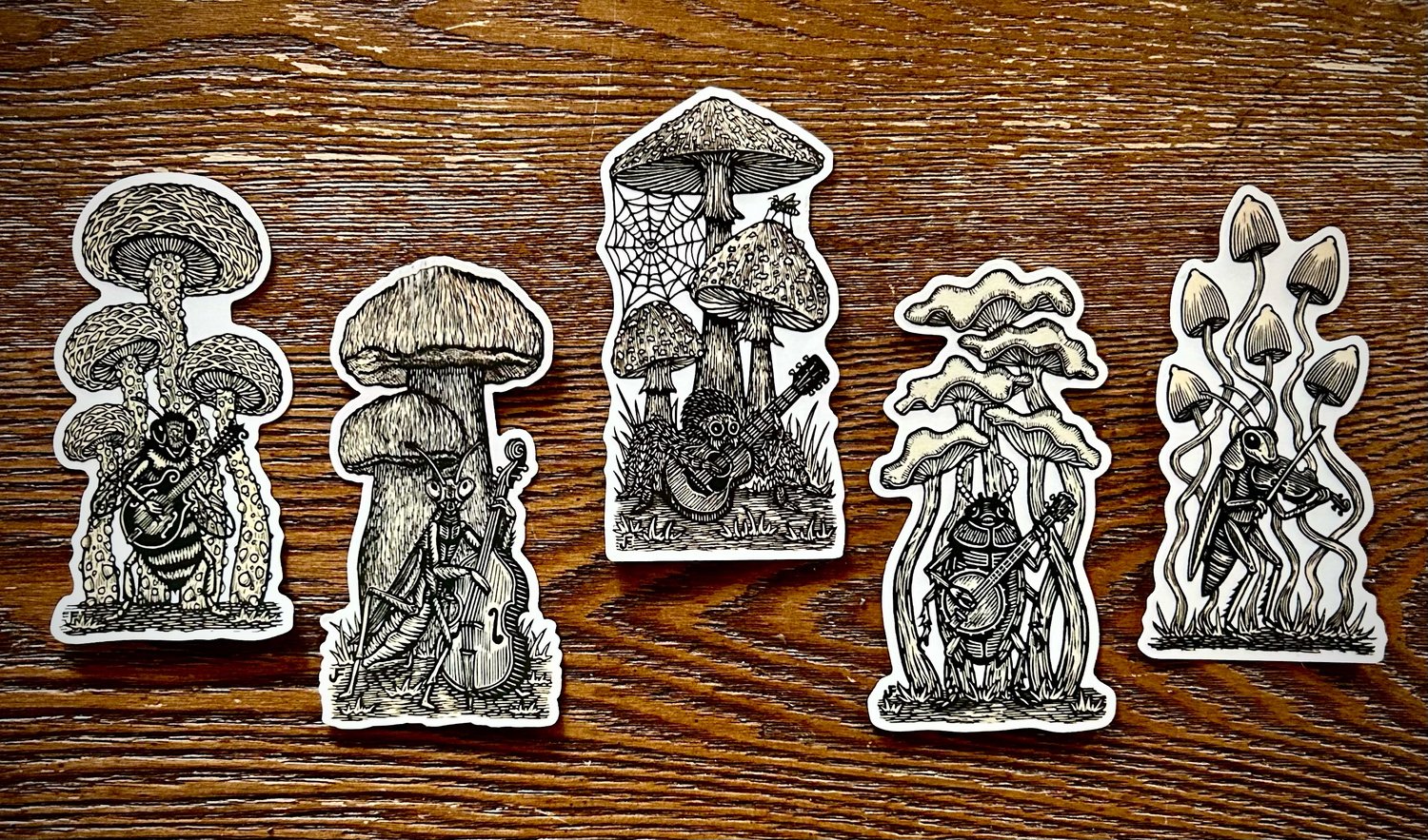 Image of Bluegrass Insect stickers
