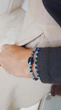 Image 4 of Collection Lapis lazuli bracelets