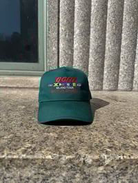 motor sports green snap back 