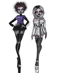 GG&tiff  (watercolor original)