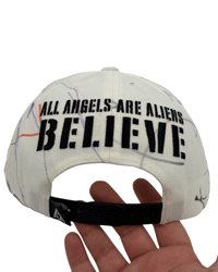 Image 2 of 1of1 DRAWING UPCYCLED ANGEL LOGO HAT S/S ‘26 