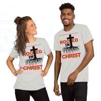 Image 7 of Rooted In Christ Light Unisex t-shirt