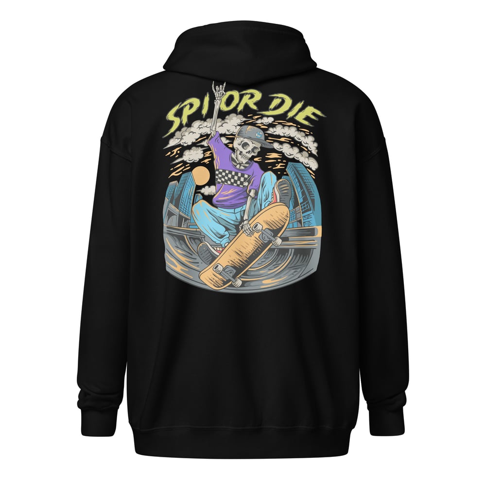 SPI or Die zip hoodie