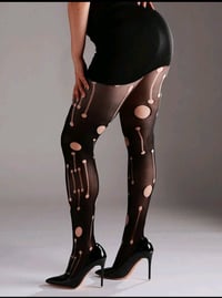 Image 2 of HOE ( BLACK) TIGHTS 