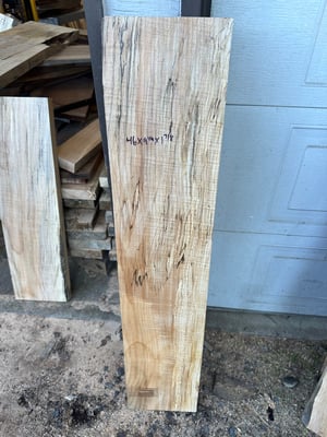Figured/spalted maple billet 10