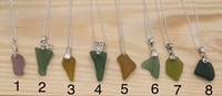Image 3 of Sea Glass Necklaces made with Rare Coloured Pieces