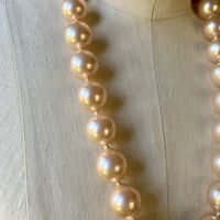 Image 7 of Faux Pearl and Rhinestone Necklace