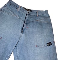 Image 4 of (33”) Reliq Denim Double Pocket Jorts