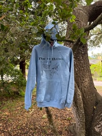Image 2 of He is Riden Sweatshirt ~ Robin’s egg blue