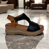 Image 1 of ROAMERS ELOISE BLACK/ COCONUT copy