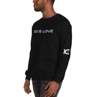 Image 4 of I Can I Am "God Is Love" Men’s Long Sleeve Shirt