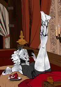 Image 1 of Pomegranates In Bed