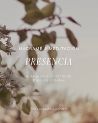 Image 1 of Taller Meditación & Macramé
