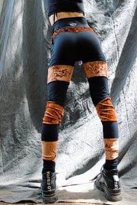 Image 2 of YARA leggings,  rusty orange 