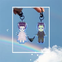 Image 1 of Undead Lovers Keychain Set