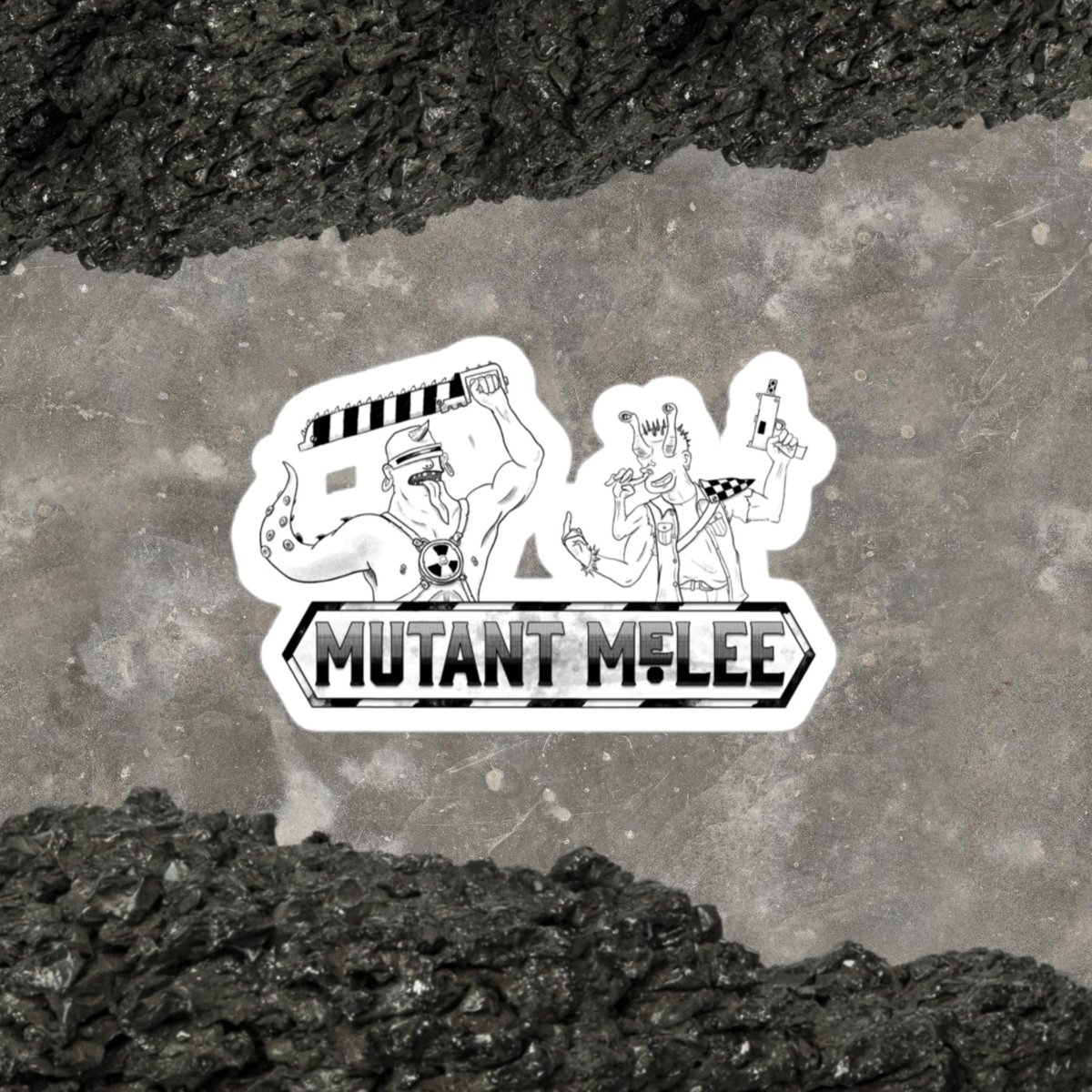 Image of Mutant Melee Sticker (4 Kool Krimes)