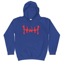 Image 4 of Classic HNH Kids Hoodie (Red Print)