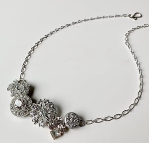 Image of "Princess" Statement Button Necklace
