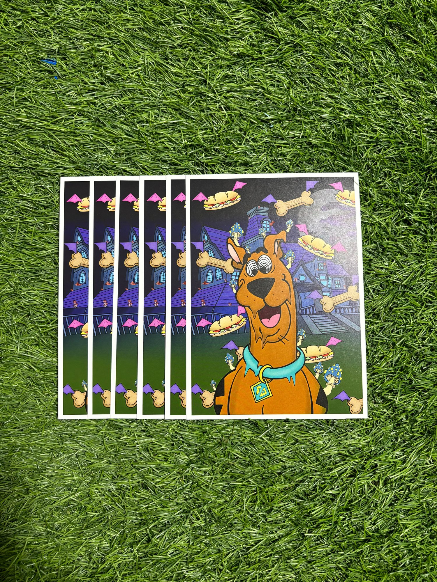 Image of Scooby Doo Mini Print 