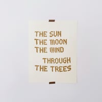 Image 2 of THROUGH THE TREES Print