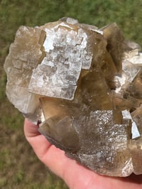 Image 6 of Barite & Yellow Cubic Fluorite From Beijing #2458