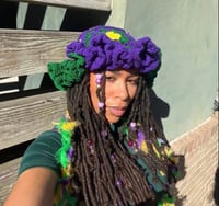 Image 3 of Mardi Gras mixed square ruffle 