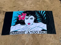 Image 1 of Paradise Tattoo Beach Towels
