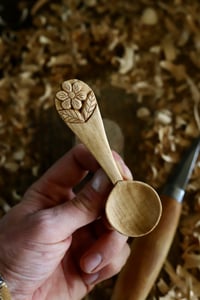 Image 2 of Flower and leaf Coffee Scoop 