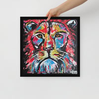 Image 1 of "The Gaze" Framed poster