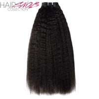 Image 1 of Elegant Mink Brazilian Kinky Straight Virgin Hair