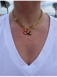 Image 2 of COLLAR CORAZÓN ROJO
