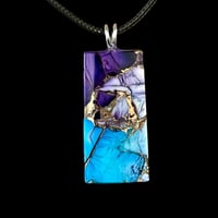 Image 3 of “Violet Blues” Necklace - 4 choices (#28)