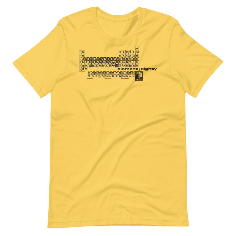 E80 Yellow Edition Front and Back Short-Sleeve Unisex T-Shirt