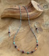 Passiflora Necklace and Earring Set