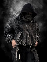 Image 4 of ‘Rozpor Reborn’ Paneled Bomber Jacket 