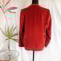 Image 3 of Vintage Velvet Luxe Wrap Jacket -  M/L